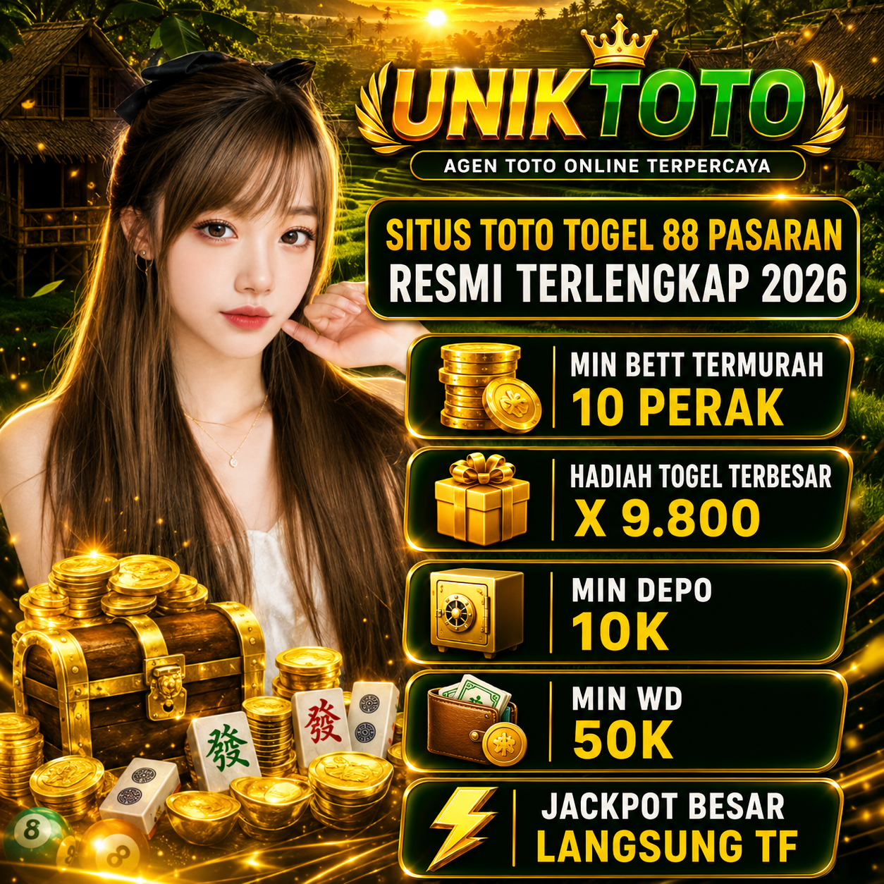 UNIKTOTO ^ Konsep UNIK Situs Agen Togel Terpercaya Dengan 5 bandar Togel Terbesar Pasti Berkembang